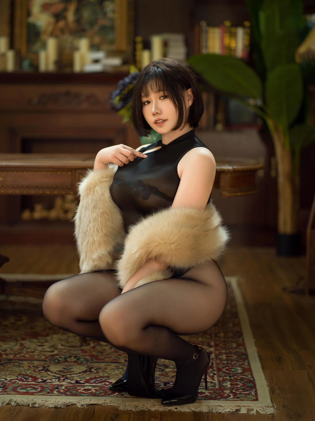 麻花麻花酱 - MHA065 旗袍合集 [125P,4V-534MB] tg@simisebaisi 【丝足阁】007.webp